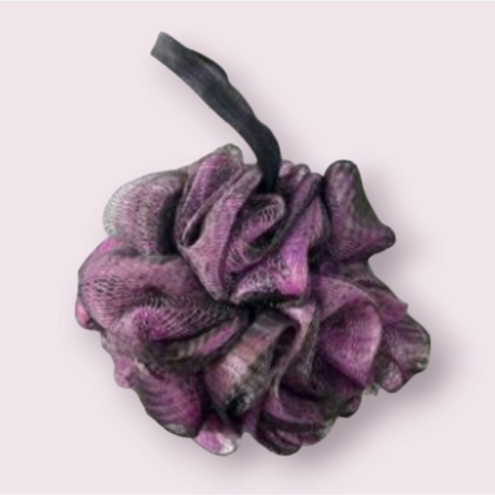 💕 $4 Bundled Purple & Black Body Poof